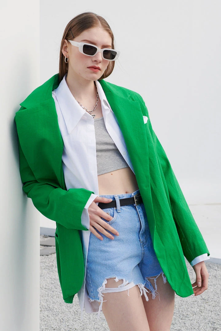 STORETS BEST-SELLERS Brianna Oversized Handkerchief Blazer