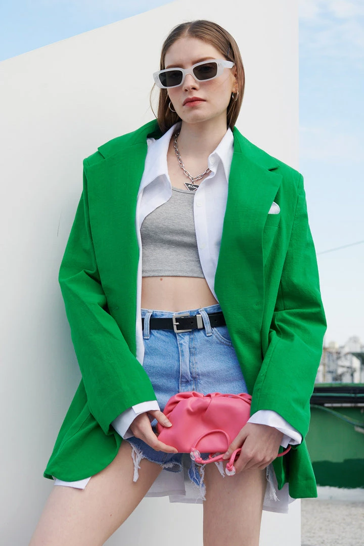 STORETS BEST-SELLERS Brianna Oversized Handkerchief Blazer