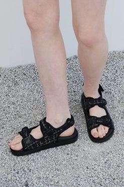 STORETS WHAT'S NEW Elea Tweed Sandals