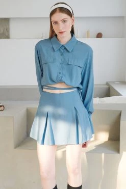 STORETS WHAT'S NEW Valarie Flare Skort W/ String