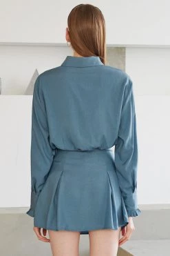 STORETS Valarie Elastic Hem Blouse WHAT'S NEW