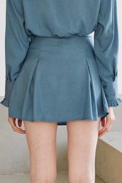 STORETS WHAT'S NEW Valarie Flare Skort W/ String