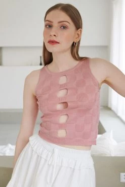 STORETS Bryana Hole Sleeveless Top WHAT'S NEW