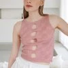 STORETS WHAT'S NEW Bryana Hole Sleeveless Top