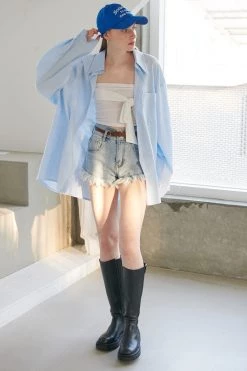 STORETS Eliana Boyfriend Long Shirt BEST-SELLERS