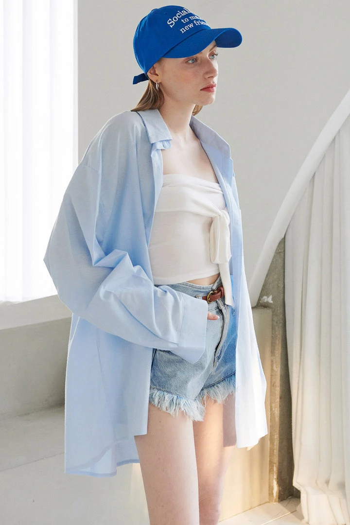 STORETS Eliana Boyfriend Long Shirt BEST-SELLERS