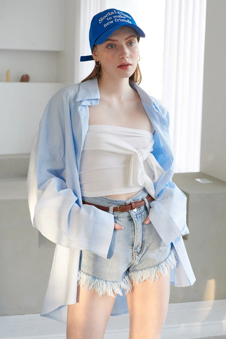 STORETS Eliana Boyfriend Long Shirt BEST-SELLERS