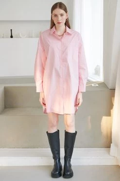 STORETS WHAT'S NEW Richelle Oversized Shirt Dress