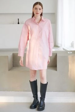 STORETS WHAT'S NEW Richelle Oversized Shirt Dress