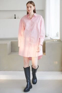 STORETS WHAT'S NEW Richelle Oversized Shirt Dress