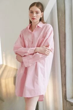 STORETS WHAT'S NEW Richelle Oversized Shirt Dress