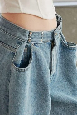 STORETS Vera Slash Cutout Jeans