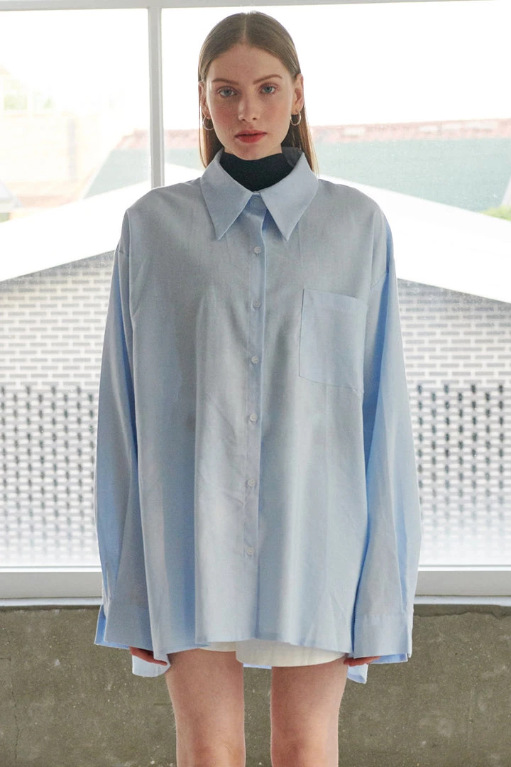 STORETS Eliana Boyfriend Long Shirt BEST-SELLERS