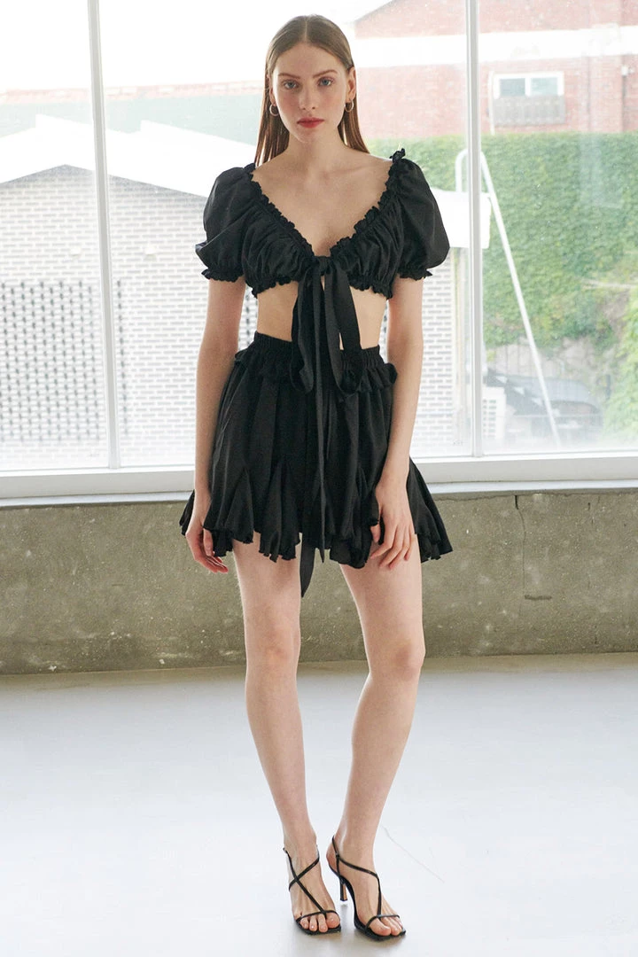 STORETS Eloise Cropped Blouse WHAT'S NEW