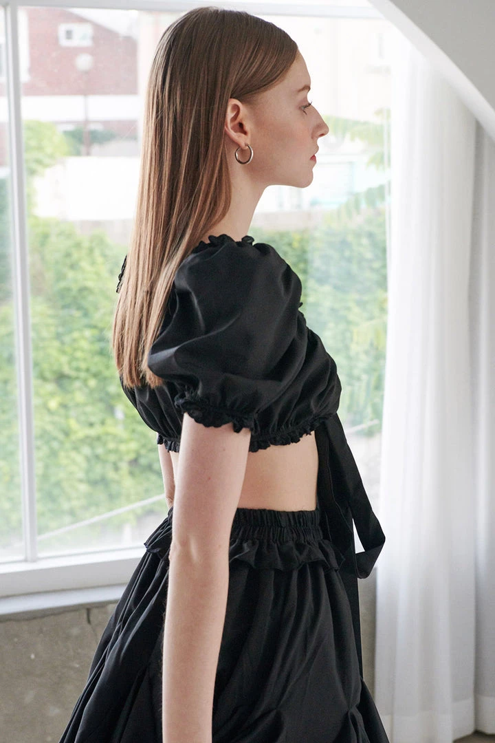 STORETS Eloise Cropped Blouse WHAT'S NEW