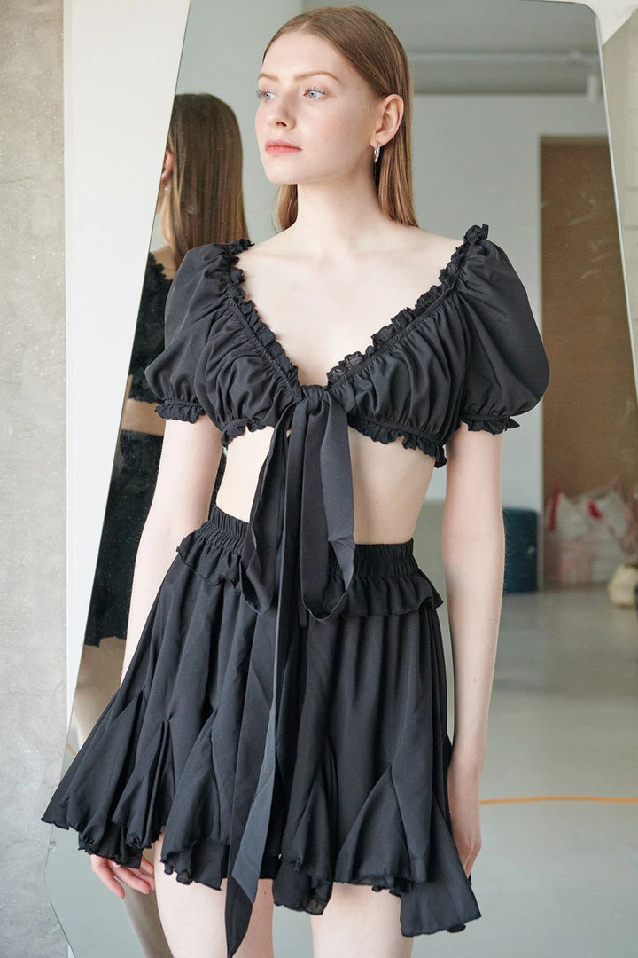 STORETS Eloise Cropped Blouse WHAT'S NEW