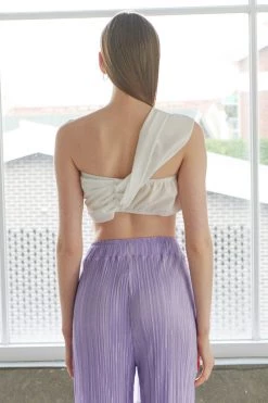 STORETS WHAT'S NEW Kam Bandeau Top W/Bow