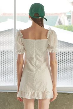 STORETS WHAT'S NEW Enza Embroidery Mini Dress