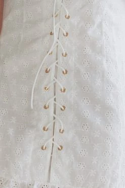 STORETS WHAT'S NEW Enza Embroidery Mini Dress