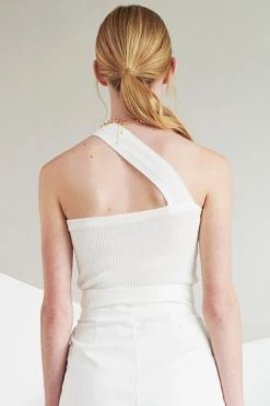 STORETS WHAT'S NEW Eliza Diagonal Strap Top