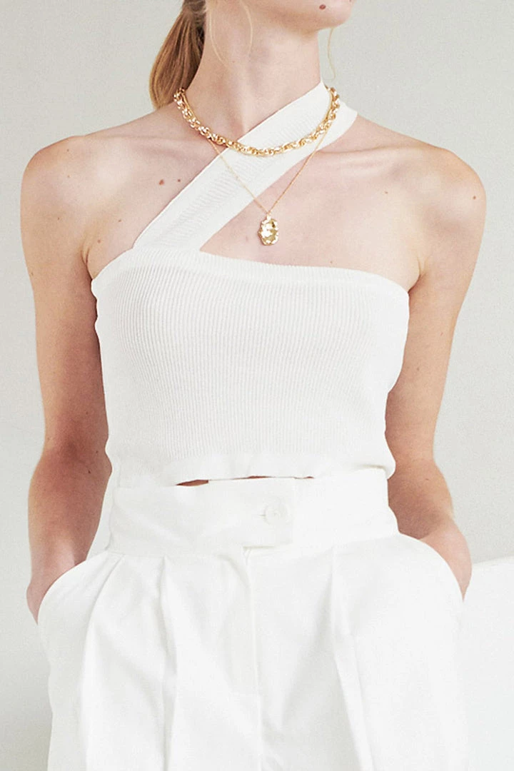 STORETS WHAT'S NEW Eliza Diagonal Strap Top