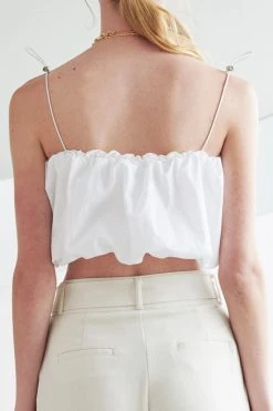 STORETS Ivonne Ruched Bandeau Top WHAT'S NEW