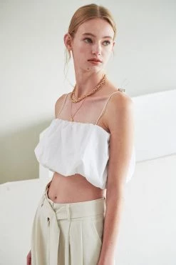 STORETS Ivonne Ruched Bandeau Top WHAT'S NEW