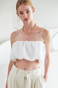 STORETS Ivonne Ruched Bandeau Top WHAT'S NEW
