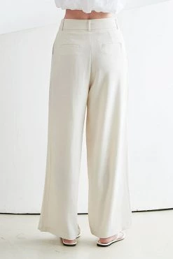 STORETS Tammy Belted Pintuck Pants