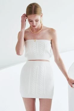 STORETS Vivian Cable Knit 2-piece Set