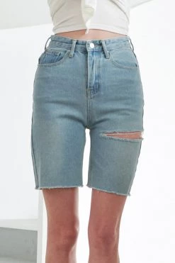 STORETS WHAT'S NEW Delia Cutout Bermuda Shorts