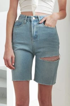 STORETS WHAT'S NEW Delia Cutout Bermuda Shorts