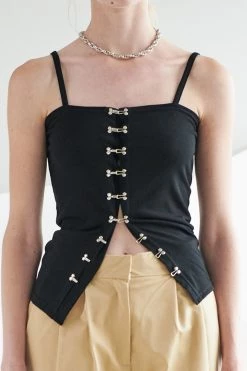 STORETS WHAT'S NEW Xia Hook-and-Eye Top