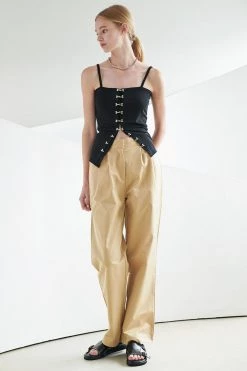 STORETS WHAT'S NEW Xia Hook-and-Eye Top