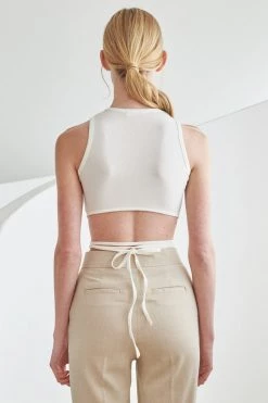 STORETS Pao Wrap String Top