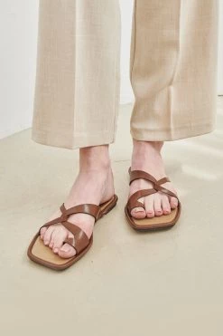 STORETS Lauren Twist Open Slippers WHAT'S NEW