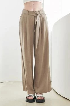 STORETS WHAT'S NEW Tammy Belted Pintuck Pants