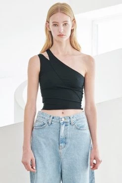STORETS Jesh Cutout One Shoulder Top WHAT'S NEW
