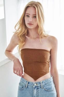 STORETS Elo Handkerchief Knitted Top