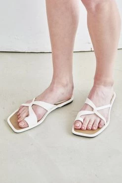 STORETS Lauren Twist Open Slippers WHAT'S NEW