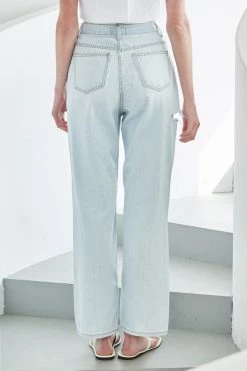 STORETS Millie Cutout Dad Jeans WHAT'S NEW