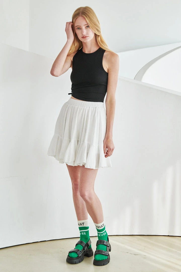 STORETS Betsy Side Drawstring Top