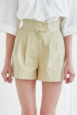 STORETS WHAT'S NEW Grace Pintucked Shorts