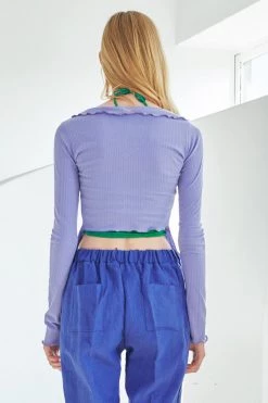 STORETS Bella Ruffle Cardigan WHAT'S NEW