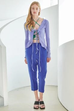 STORETS WHAT'S NEW Elinor Linen Straight-Leg Pants