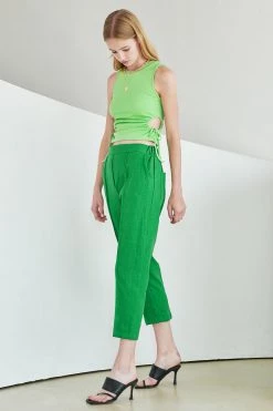 STORETS Giselle Ribbed Cutout Top WHAT'S NEW