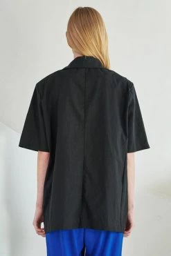 STORETS Blakely Linen Oversized Blazer