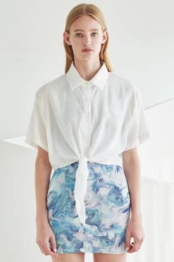 STORETS Niel Front Tie-up Shirt WHAT'S NEW