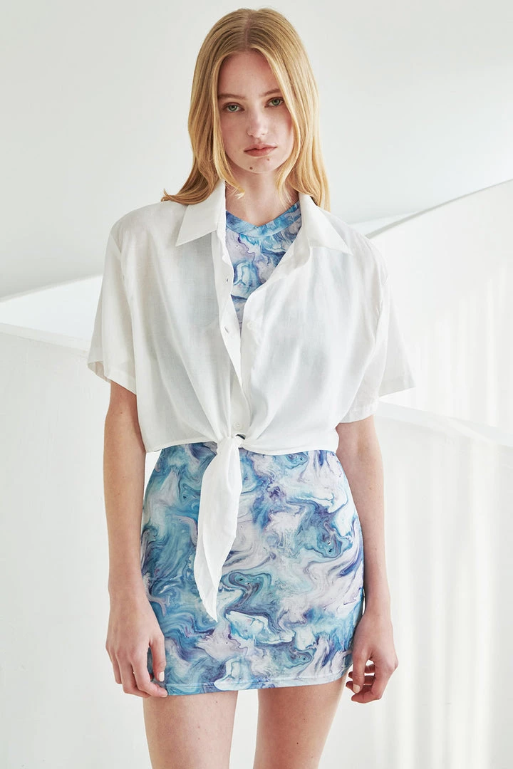 STORETS Niel Front Tie-up Shirt WHAT'S NEW