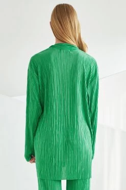 STORETS Maria Oversized Plisse Shirt WHAT'S NEW